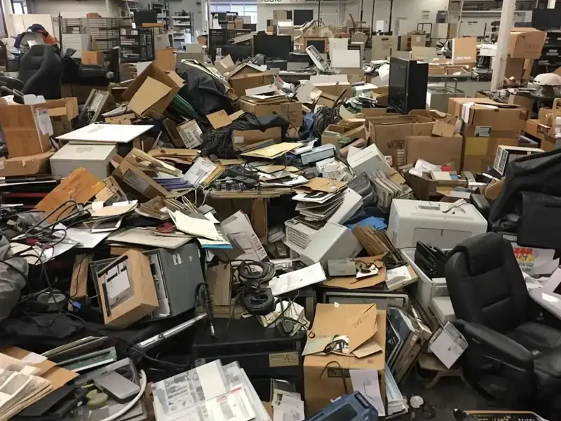 commercial junk removal in north end new bedford removing office furniture electronics and equipment