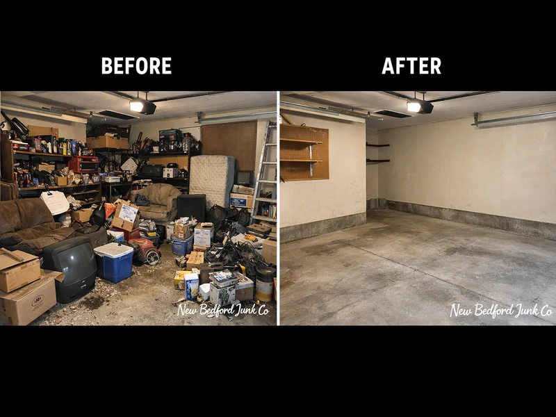 garage cleanout before after dartmouth